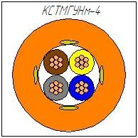 Seismic telemetric cable KSTMGUNm