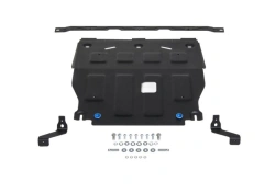 Crankcase + Transmission Protection + Fastening Kit, RIVAL, Steel, Hyundai Elantra 2021-, V - 1.6; 2.0; Extended