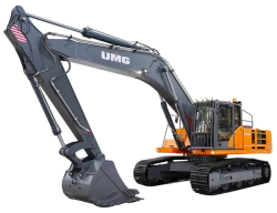 Single-bucket crawler excavator E330C with YaMZ 53656 engine, 3200 mm long arm, 1,3 m.cu. bucket.