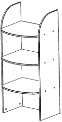 Modular children's wall, module SMD. 14