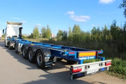 Four-axle container semitrailer MSW-454