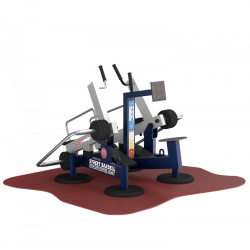 MV 7.70 GTO Outdoor weight machine for back, shoulder girdle, biceps, abs with variable load