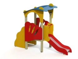 DIK 1.35 Children's play complex slide H=700