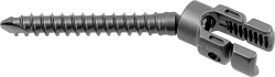 Polyaxial reducing screw Ø 6.0 mm, length 25 to 60 mm, pitch 5 mm, article no. 831.3XXR