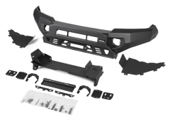 Car bumpers for TOYOTA LAND CRUISER 200 (2006-2015) (black) (without lights) + fixing kit