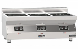 Three-burner tabletop induction cooker KIP-35N-3,5