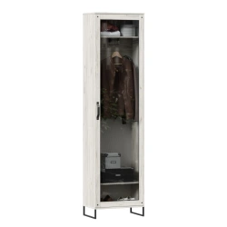 Sydney LD.672030.000 Single-leaf cupboard with glass (Oak Kraft white )