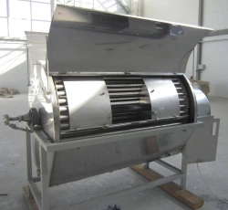 Unit for cooling and pressing cottage cheese in bags type UPT