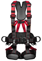 Safety harness for sitting position with integrated belt for holding and positioning, model CANYON, article number STR110.