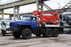 AGP type 6YN31, modification 6Y122N on the basis of Ural chassis type 4320 of modification 4320-6951 (-70,-72,-74,-76)