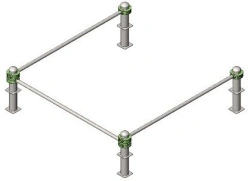 Training apparatus AKS-723 Weight Jerk test set