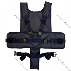 Vest with groin insert for wheelchair 2XL-3XL