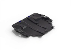 Crankcase protection + gearbox protection, Volkswagen Caddy 2015-, V - 1.6; except Webasto
