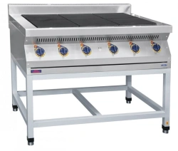 Electric six-burner cooker, module 700 type EPK-67P (on a stand)