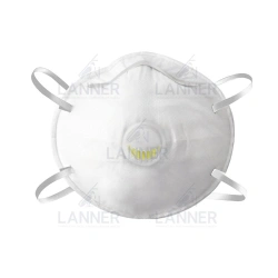 Medical filtering respirator with exhalation valve