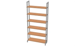 Rack library one-sided. Model SB-1