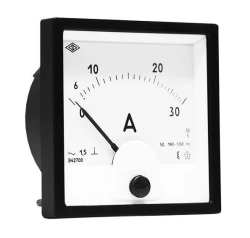 Panelboard microammeter, milliammeter, ammeter and voltmeter: version E42700