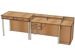 Demonstration table for chemistry room No.1/ C04