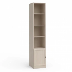 "Camilla" FSJ-02.T8L, 1-door cupboard, 1dv.panel, niche, shelves, panel from the set of modular furniture "Camilla".