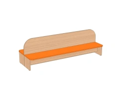 2-sided children's bench with backrest 1404*520*456 mm SK-5.2