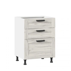 Vincenza LD.234830.000 Front set for kitchen cabinet 600 with 3 drawers (4)