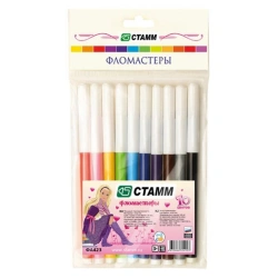 Crayons "Alice", 10 colours, flushable, bag, Europodweight