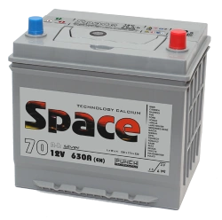 Lead battery for starting piston engines 6ST-70 VLA Asia 90D23 "Space"