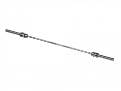 MB-BarM50H-2200O Reinforced (compound), length - 2200 mm. , bushing - 50 mm, Olympic lock, load up to 350 kg, weight 25 kg.