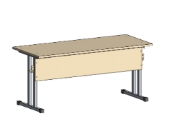Non-adjustable pupil's desk U.S.R.4