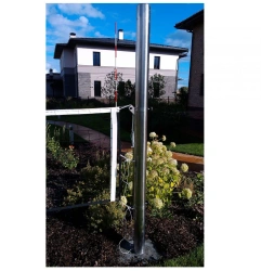 Universal stainless steel stands (volleyball, badminton, b.tennis)