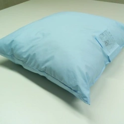 Synthetic fibre filled pillow for military personnel