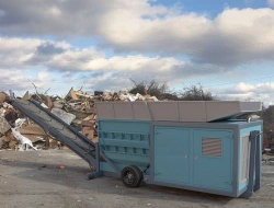Industrial shredder TITAN 750 M