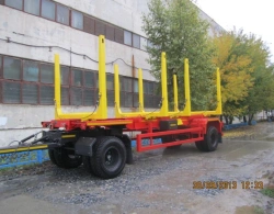 Trailer SAV 83431C1...C6 (suspension: spring, working brake system with EBS, axles 1201-2410002, manufactured by PLANT Ltd. ), w