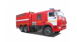 Pump and hose fire truck ANR 100-2,0 (65111), on chassis KAMAZ 65111-50, 65111-A5