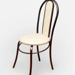 Vienna Chair with upholstered backrest