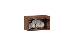 Country LD 245190.000 cupboard lining above the extractor hood (Noche Tavolato Classic)