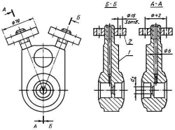 Diaphragm of measuring lenticular DIL. DN 0-200; PN 10-63 MPa