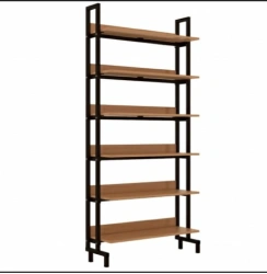 Library shelving unit