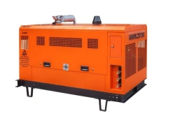 Mobile (portable) diesel compressor station ZIF-PV 8/0,7 (ARM9-22.1), on a frame