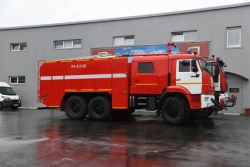 Aerodrome fire fighting vehicle AA 8,0-60, type 58815K43118, modification AA 8,0-60, on chassis KAMAZ-43118-A5, 43118-50.
