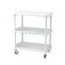 Medical polymer tiered table-cart "STMP-01-"ELAT", version 3 GIKS.942810.102 TU