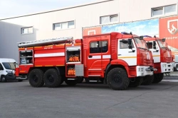 Fire tanker truck ??-7,0-40/4, type 58815K43118, modification 58815W (mod.5), on chassis KAMAZ-43118-A5, 43118-50.