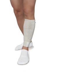 Tubular compression bandage on the shin ("Bandage on the shin (golf) " UNGA-RUS ").