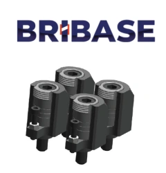 BB.VS.100.51.050 Set of four smooth clamps with adjustment, height 50 mm BriBase