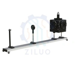 LS0057 Laboratory installation "Measurement of light wavelength by means of Newton's rings" (on an optical bench with the help o