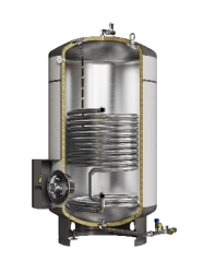 Indirect water heater GOPPO BKN Yenisei-1000