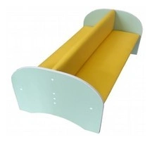 Upholstered double-sided children's footstool Art.S.02.05