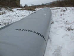 Water-retaining sleeve flood control dams "VRD" (VRD-0,8)