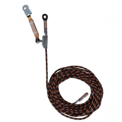 Slider type fall protection equipment on flexible anchor line, item HS-AC060.