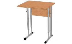 Single-seat student desk. Model: PU-2